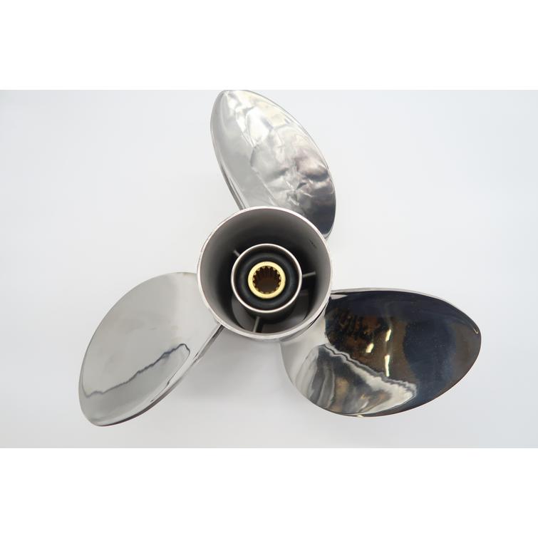 Solas HR Titan 3 teräspotkuri 13,9" x 23" Suzuki DF90- 140