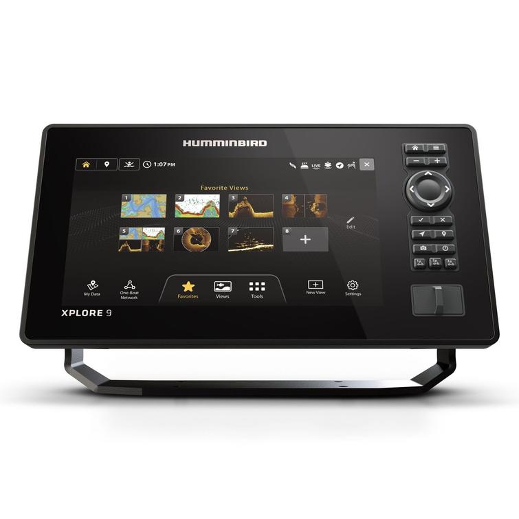 Humminbird XPLORE 9 kaiku/plotteri + XM 14 HW CMSI-T anturi
