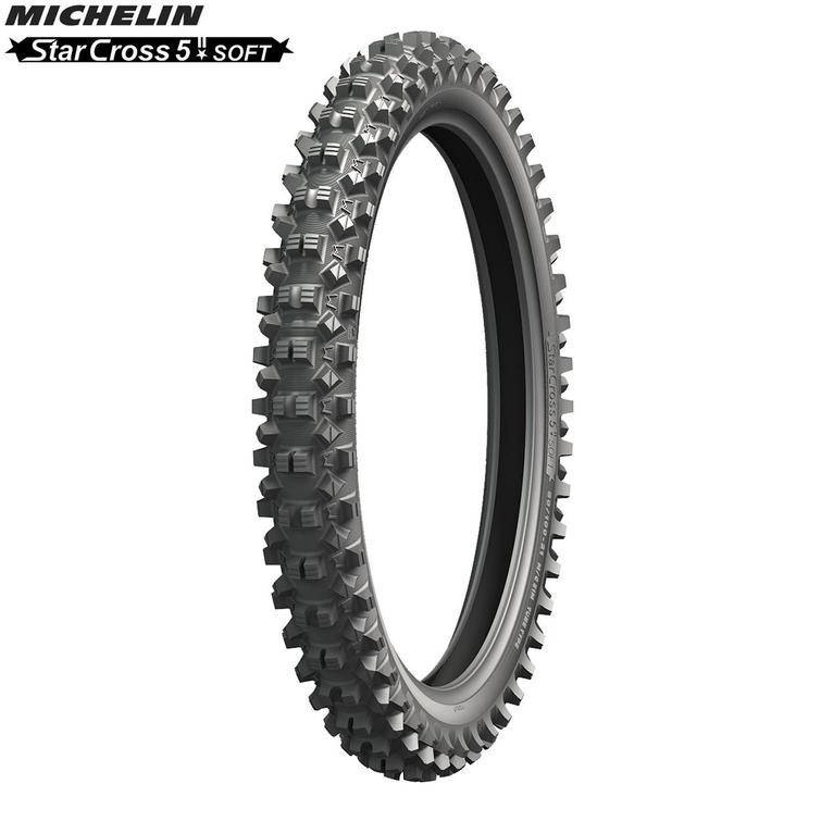 90/100-21, MICHELIN StarCross 5 Soft, 57M, Etu TT