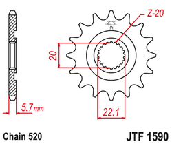 ETURATAS F1590-13SC
