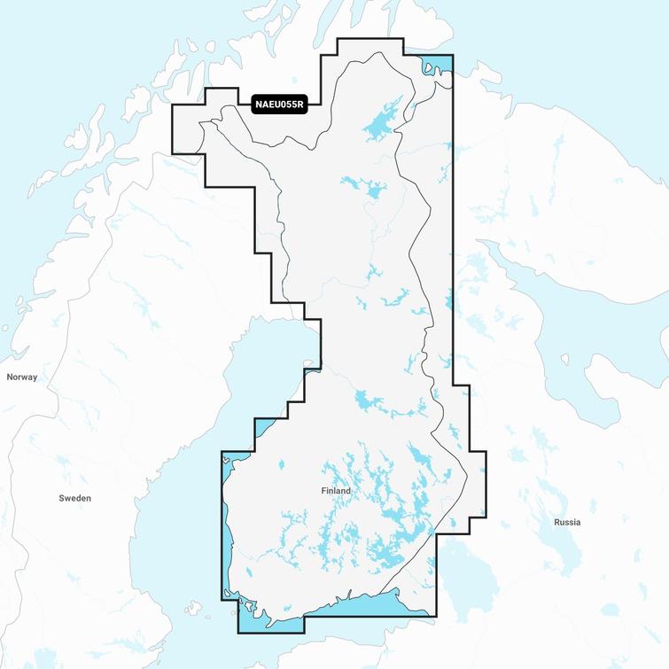 Navionics Suomen sis&auml;vedet karttakortti