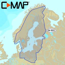  C-MAP Y055 Suomen sisävedet ja merialueet karttakortti (Genesis Live yhteensopiva) 