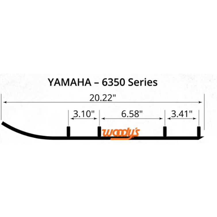 TYV4-6350 RACING 15CM, Yamaha