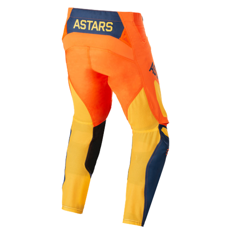 Alpinestars Techstar Factory Housut Oranssi/Sininen/Keltainen