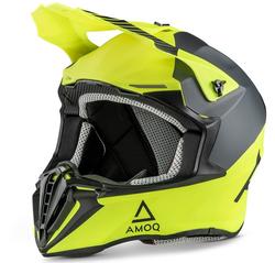 AMOQ Airframe Kypärä HiVis/Harmaa