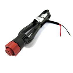 Lowrance virtajohto HDS, Elite TI/TI2/FS ja Hook1 5"-9" laitteille. Ei NMEA 0183 johtoja eik&auml; keltaista her&auml;tett&auml;