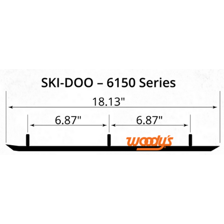 ESD3-6150 TRAIL 10CM, Ski-Doo