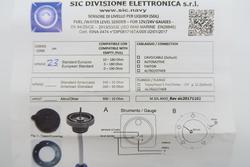 Polttoainemittarin anturi 126/191L 230 mm (Cross)