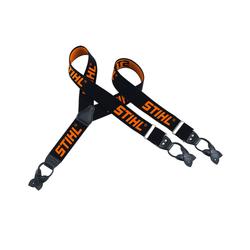 Olkaimet nappikiinnitys musta 110 CM