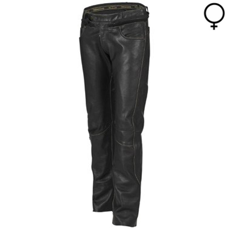 HAWK CLASSIC  Black naisten nahkahousu, musta