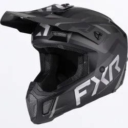 FXR Clutch Evo musta kypärä