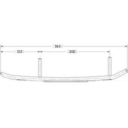 SnoPro Ohjausrauta Sport Touring 75&deg; Polaris 88-135
