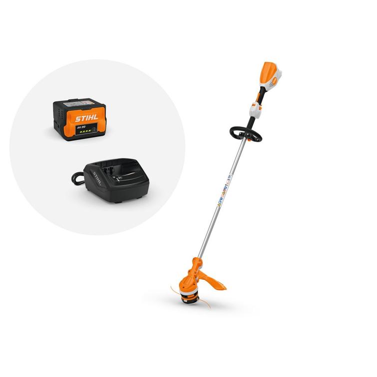 Stihl FSA 70.0 R akkuk&auml;ytt&ouml;inen ruohotrimmeri (sis. AK 20 akun ja AL 101 laturin)ilman akkua ja laturia AK mallin akut k&auml;y)