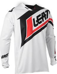 Leatt Jersey GPX 4.5 Lite crossipaita Musta / Valkoinen