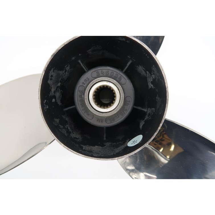 Ballistic potkuri 14-3/8 x 21 SS (M) OMC, Cobra vetolaitteet