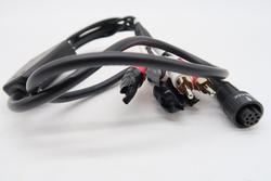 Buster Q2 audiokaapeli (py&ouml;re&auml; liitin + RCA liittimet 6)