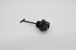 Kawasaki takimmainen tyhjennystulppa (rear drain plug), musta