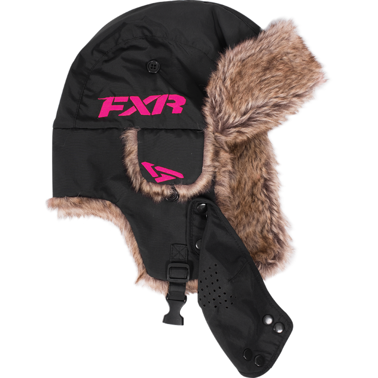 FXR Trapper Lakki Musta / Fuksia