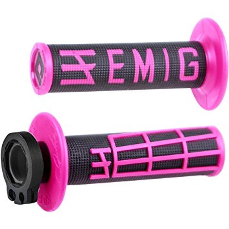 EMIG V2 Lukko tupit 2-T musta / pinkki
