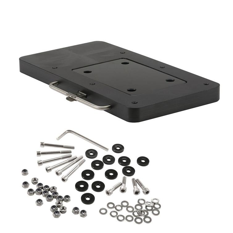 MotorGuide Pikakiinnitysjalusta komposiitti, musta