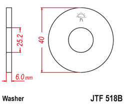F518B WASHER