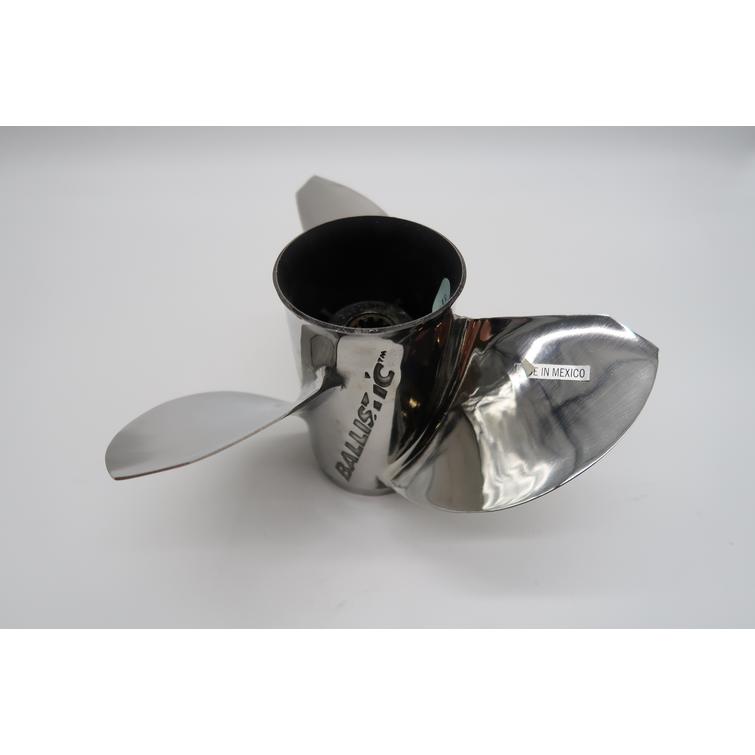 Ballistic potkuri 10-1/8 x 15 SS (F) Honda BF25-30 vanha kaasari malli