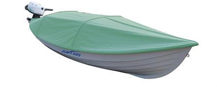 Suvi 495 harbor canopy, color green  rowing boats (white and tar) / Soutu-Palta