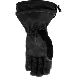 FXR Hybrid Helium Leather Gauntlet Black