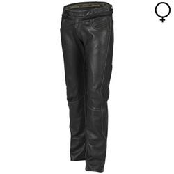 HAWK CLASSIC  Black naisten nahkahousu, musta
