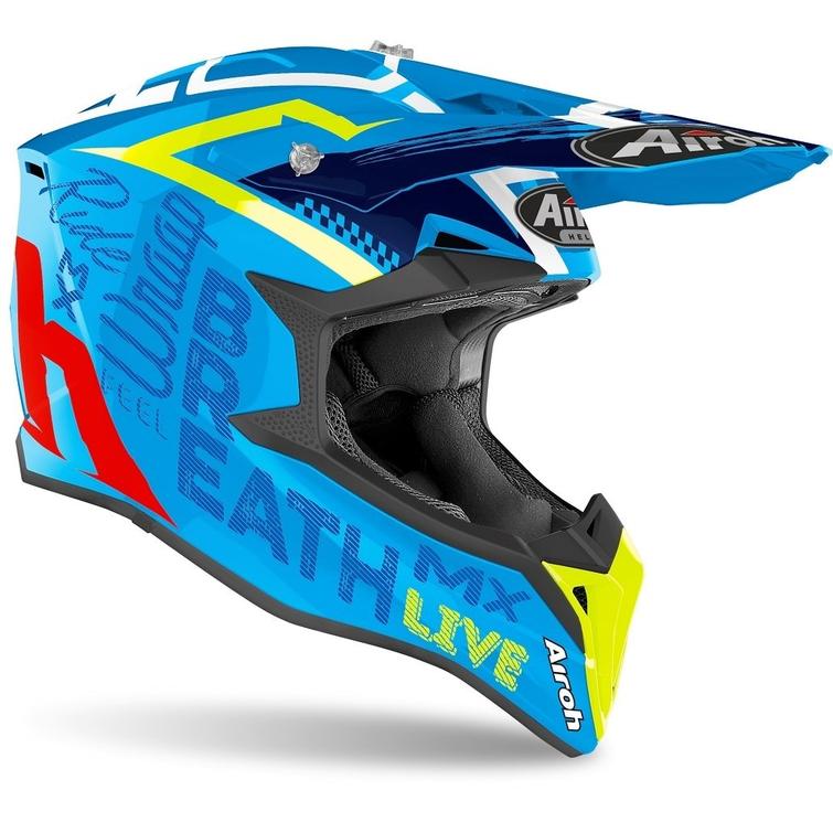 Airoh Wraap Street Azure Gloss Kypärä