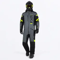 FXR M Helium Lite Monosuit Charcoal/HiVis