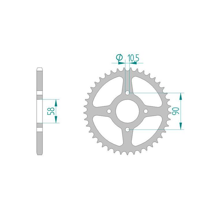 Takaratas 40z Honda MTX125