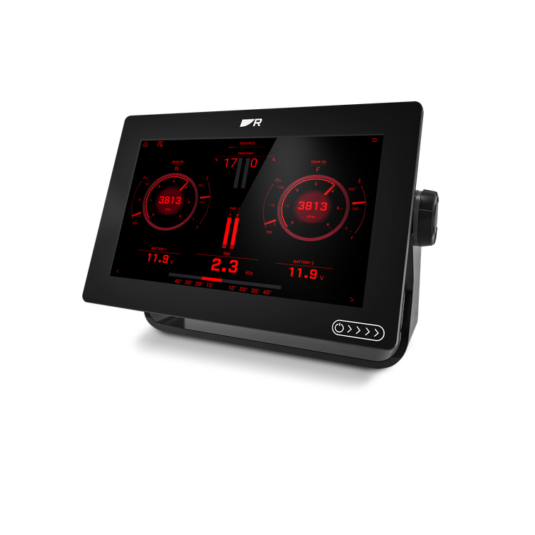 Raymarine AXIOM+ 9 RV - 9” monitoiminäyttö RealVision 3D, DownVision, SideVision ja 600W kaikuluotain sekä Pohjois-Euroopan LightHouse kartta. Huom! Ei sis. Anturia