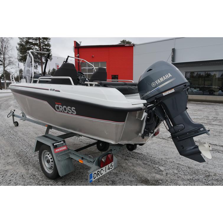 Yamarin Cross 49 BR 2023 + Yamaha F60 Fetl uusi venepaketti
