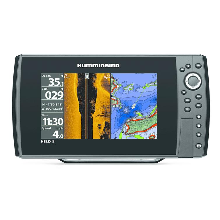Helix 9 SI GPS viistokaikuluotain-plotteri 
