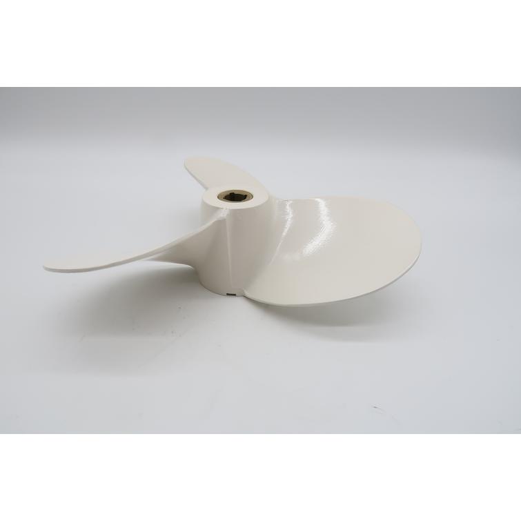 Potkuri Yamaha 9-1/4 x 9-1/4, (C), 6A / 6B / 8A / 8B / E8D alumiinia, valkea