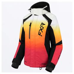 FXR Pulse naisten takki sunrice/black koko 12