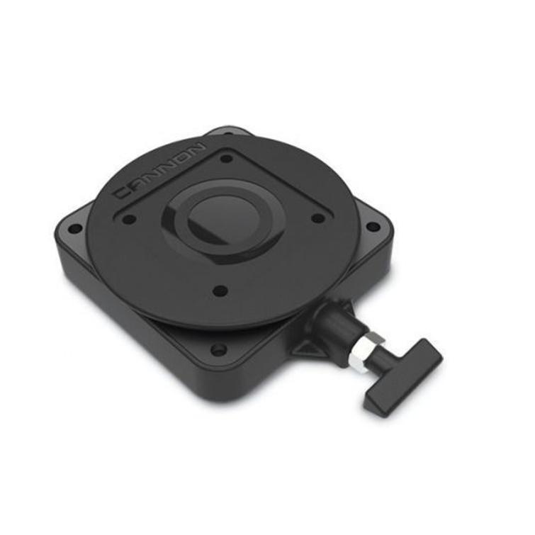 Cannon k&auml;&auml;nt&ouml;p&ouml;yt&auml;, matalaprofiilinen, 360&deg; k&auml;&auml;ntyminen ja 16 lukitusasentoa