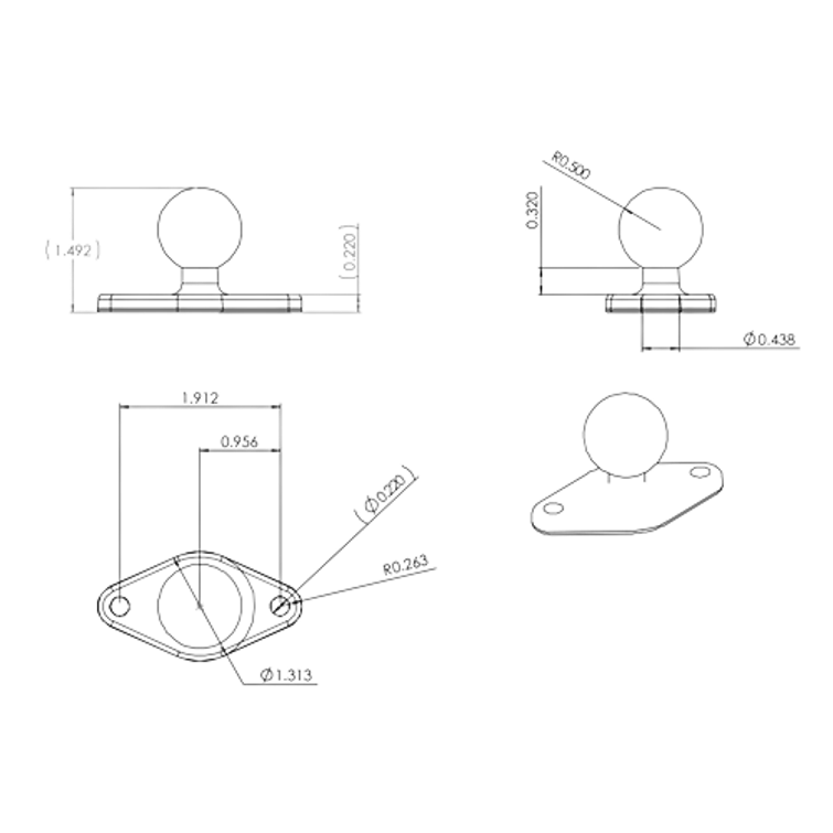 RAM B-238 vinoneli&ouml; tasokiinnike
