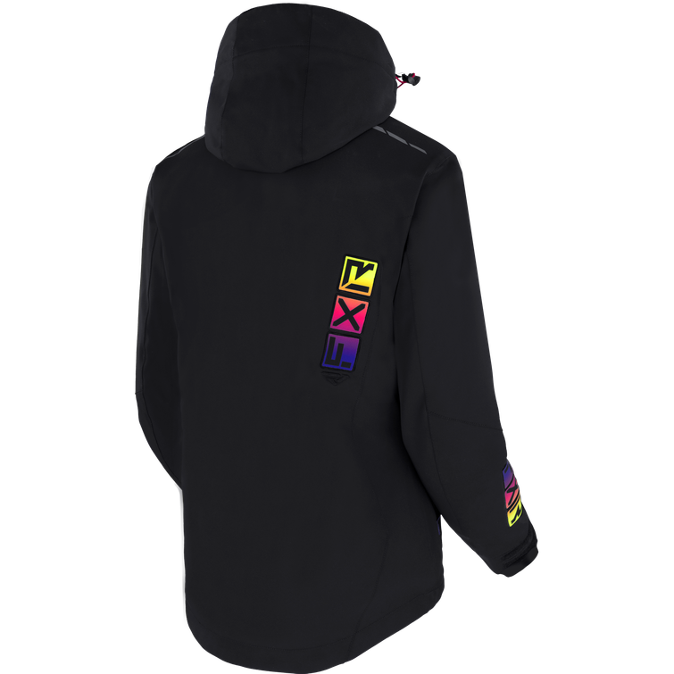 FXR Evo FX Naisten Ajotakki Musta/Neon Fusion