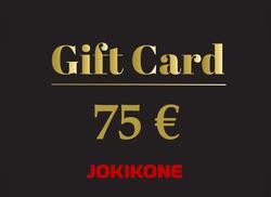 Lahjakortti 75&euro;