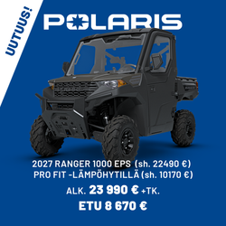 Polaris Ranger 1000 EPS Pro-Fot l&auml;mp&ouml;hytill&auml;