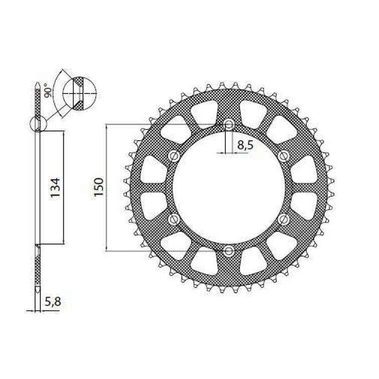 TAKARATAS ALU RM-Z Musta
