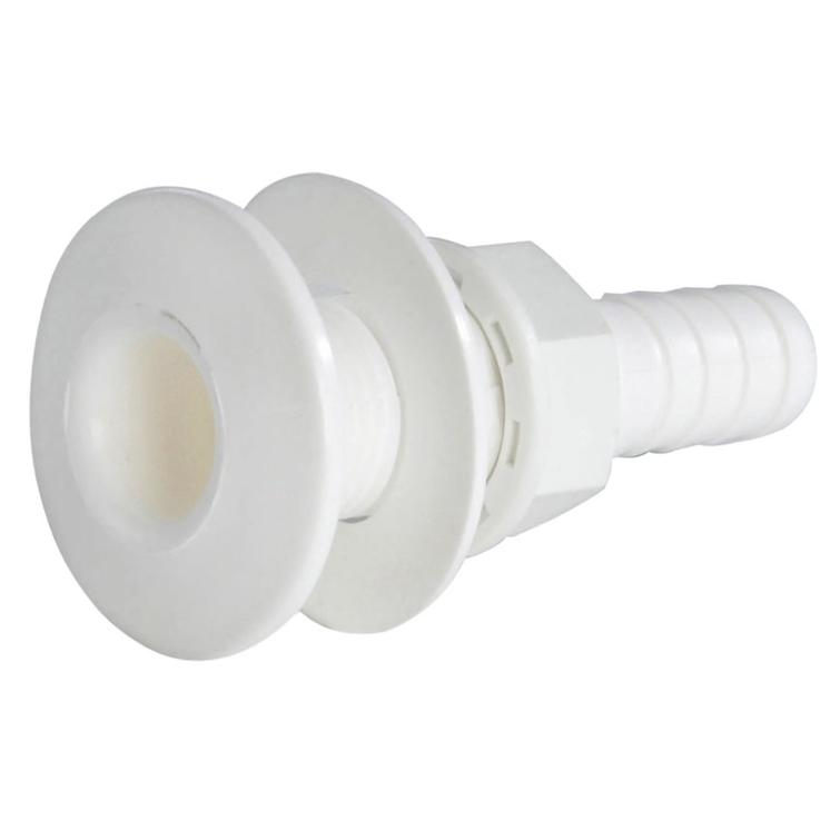 L&auml;pivienti valkoinen muovi 1,5" letkulle