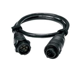 Lowrance anturijohdon adapteri, anturissa 7pin sininen liitin ->laitteessa 9 pin musta liitin