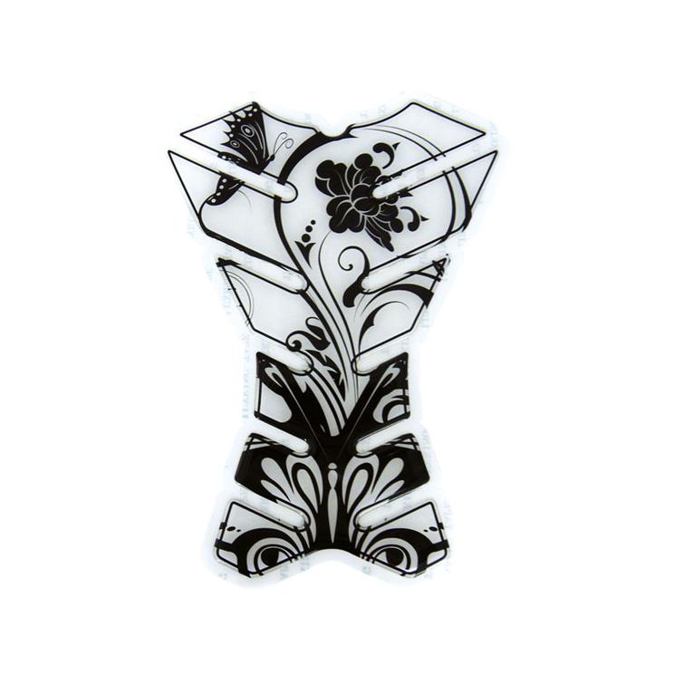 Tankkitarra Flower 160x215mm valkoinen