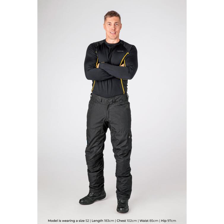 Lindstrands Zion Tekstiilihousut Musta