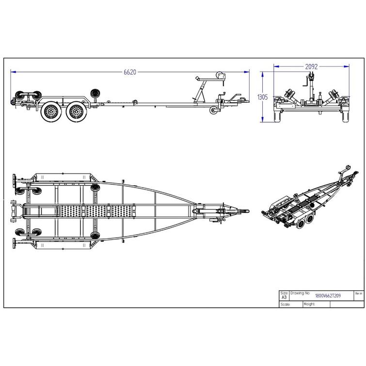 VT 1800 uusi venetraileri