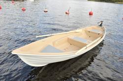 Soutu - Palta 495 2026 uusi soutuvene ja Yamaha M12 s&auml;hk&ouml;per&auml;moottori