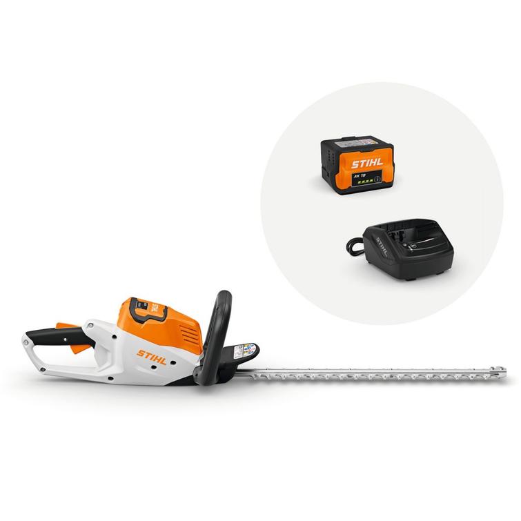 Stihl HSA 50.1 akkupensasleikkuri (sis. AK 10 akun ja AL 101 laturin)